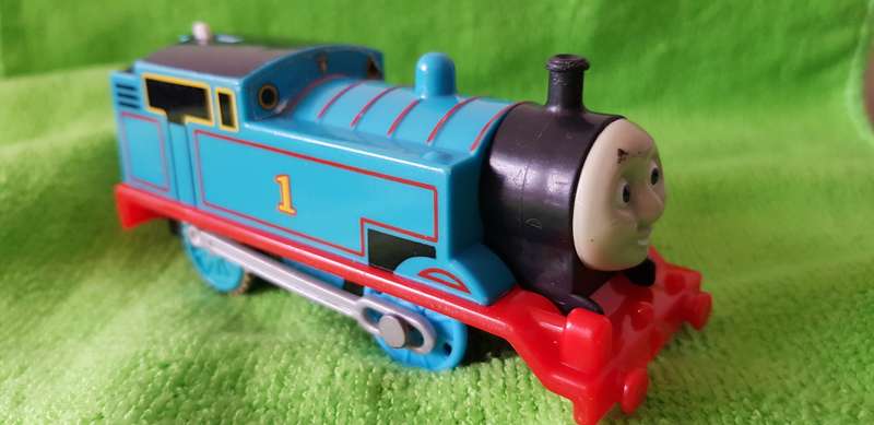 MODEL TRAIN - THOMAS THE "BIG" BLUE STRONG TANK ENGINE.