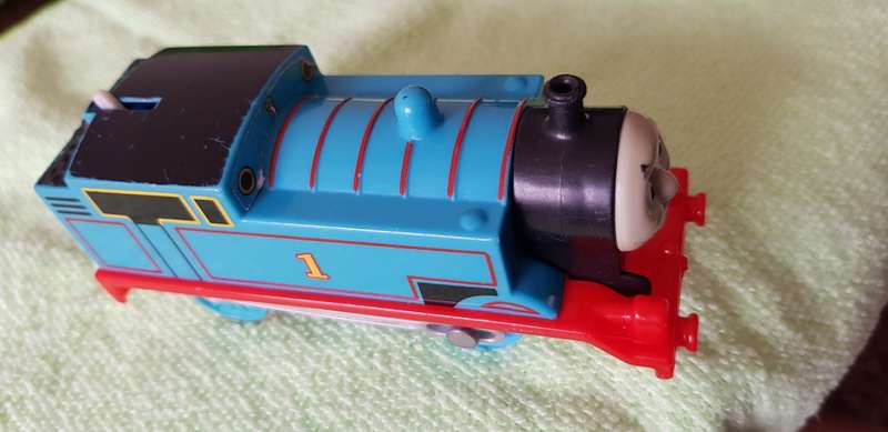 MODEL TRAIN - THOMAS THE "BIG" BLUE STRONG TANK ENGINE.