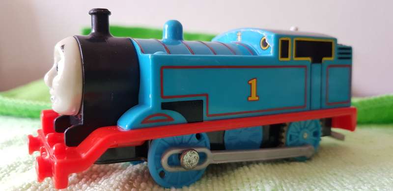 MODEL TRAIN - THOMAS THE "BIG" BLUE STRONG TANK ENGINE.