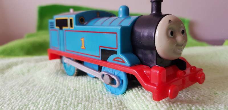MODEL TRAIN - THOMAS THE "BIG" BLUE STRONG TANK ENGINE.