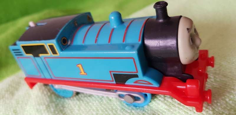 MODEL TRAIN - THOMAS THE "BIG" BLUE STRONG TANK ENGINE.
