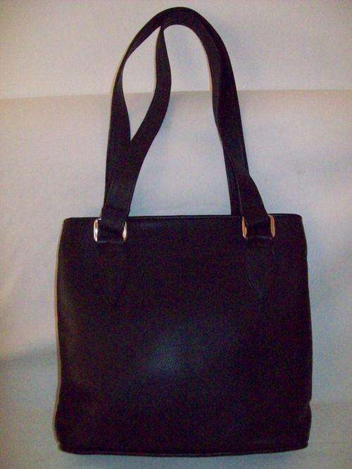 VANESSA  BLACK  genuine leather bag