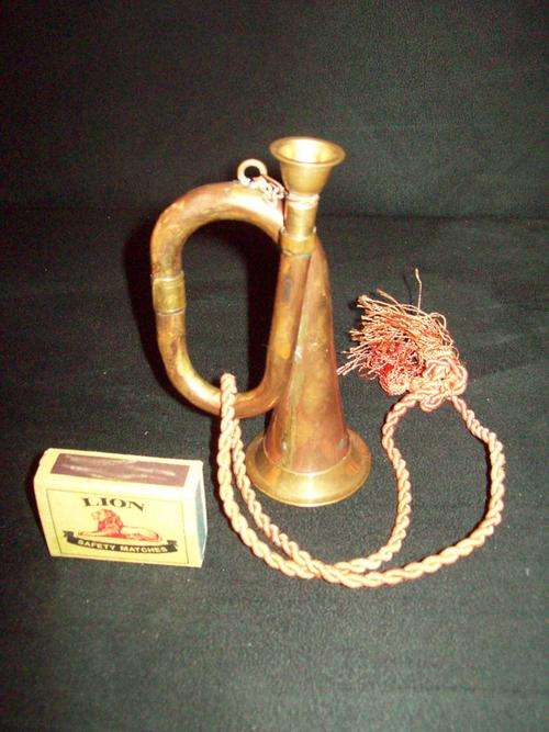 MINATURE BRASS BUGLE