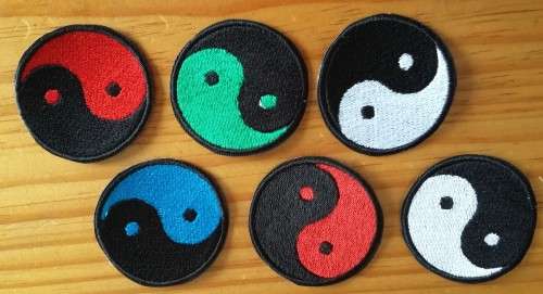yin yang patches