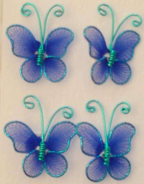 blue wire butterflies