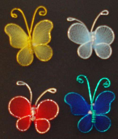 mixed wire butterflies