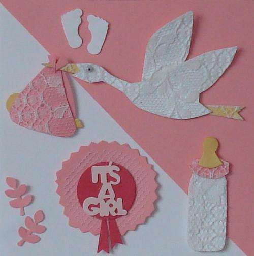 Baby girl stork