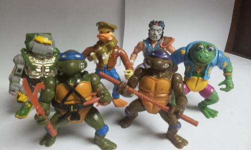 Teenage Mutant Ninja Turtles - x 11 Figurines
