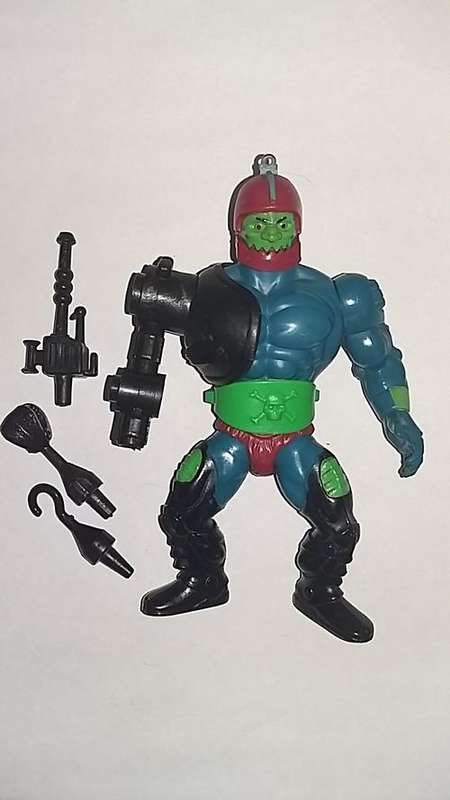 A Masters of the Universe Trap-Jaw figure