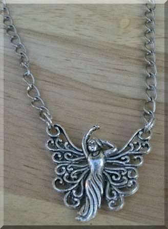 Charming Fairy Pendant Necklace