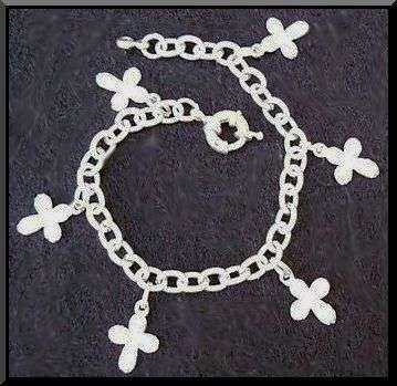 Stunning Cross Charm Bracelet