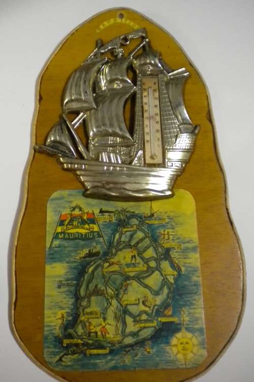 VINTAGE THERMOMETER MAURITIUS