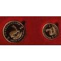 1984 PROOF KRUGER RAND SET 1/4 AND 1/10 IN SAM BOX