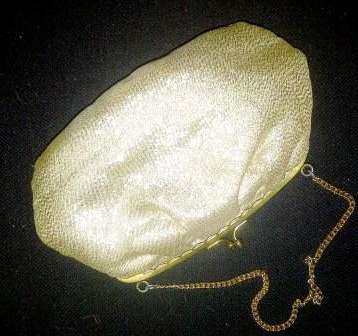 VINTAGE Gold Clutch Bag - VERA branded