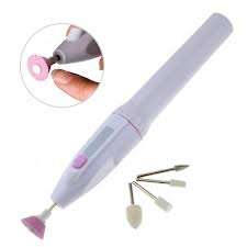 Mani and Pedi Nail Grooming Tool with 5 Different Tips