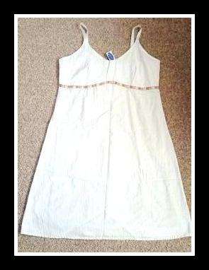 BRAND NEW!!! OUKI CLOTHING - (XL) Summer Dress White