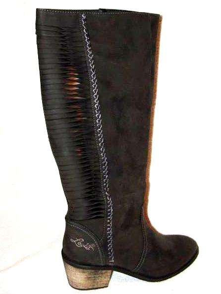 Original Ladies Levis Demi High Boots (Black) - SIZE 5