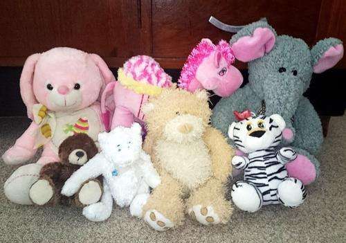 JOB LOT 12 - Bigger Stuffed Animals, Teddies