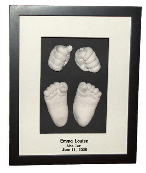 WAS R400!!! MAKE YOUR OWN BABY CRAFT 3D CASTING KIT WITH PHOTO FRAME