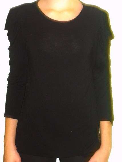 RT size XXL stretch longsleeve soft black top