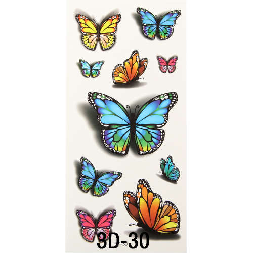 TEMPORARY TATTOOS - 5 sheets in one lot