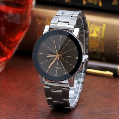 Unisex Analog Quartz Watch - Black
