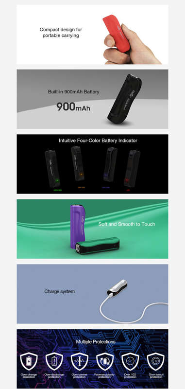 RARE FIND! BRAND NEW SEALED - iStick Amnis Eleaf - Sub Ohm Vaping - Purple Rubberized