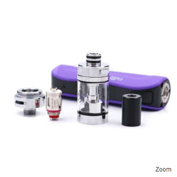 RARE FIND! BRAND NEW SEALED - iStick Amnis Eleaf - Sub Ohm Vaping - Purple Rubberized