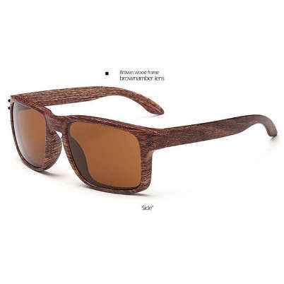 Wooden Effect Sunglasses Eyewear Outdoor