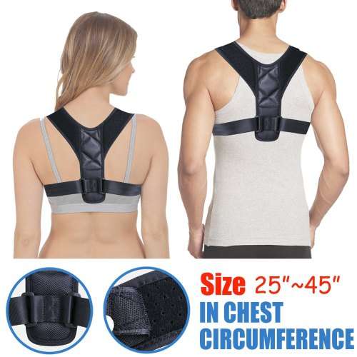 Posture Corrector, Shoulder Support, Upper Back Brace & Neck Pain Relief for Women and Men