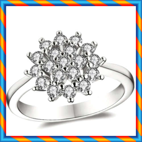 BRAND NEW!! Simulated Diamond Engagement Ring