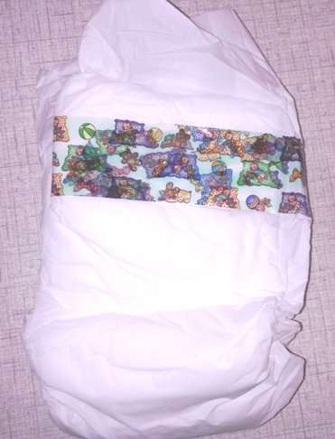Econo Baby Nappies with pictures - MEDIUM  (up to 7kg)
