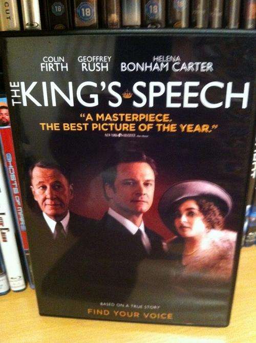The King's Speech (2011) DVD