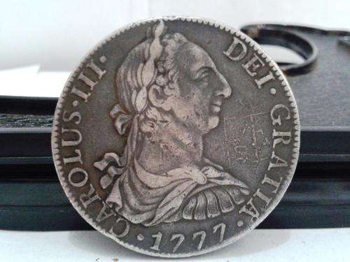 Mexico Carolus III, Silver 8 real coin of Charles III of Spain, 1777