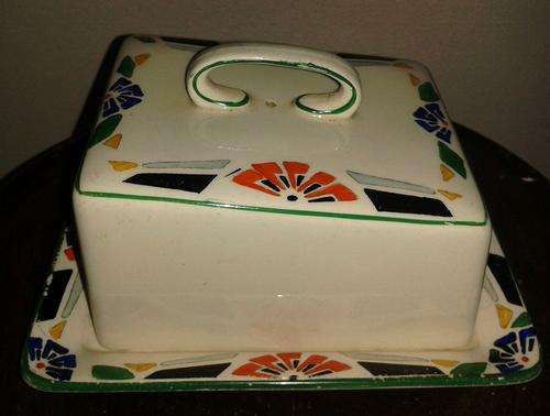 Royal Winton Ivory Butter Dish C1930.