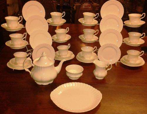 40 Piece Royal Albert Bone China Reverie Tea Set, made in England.