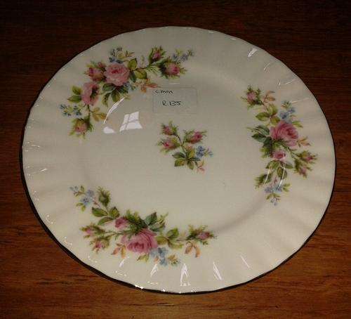 Royal Albert Moss Rose Side Plate.