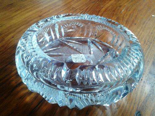 Crystal Ashtray Circa 1930.