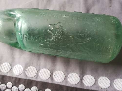 Vintage bottle - Goldberg & Zeffert -Johannesburg -
