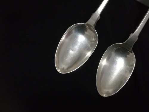 SILVER HALLMARK SPOONS