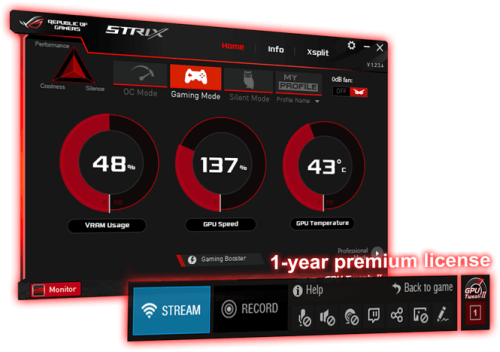 Asus GeForce GTX 1060 ROG STRIX-GTX1060 6G