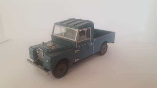Land Rover Series II, Blue L.W.B, Oxford Die Cast, 1/43, New in Box