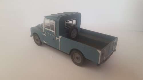 Land Rover Series II, Blue L.W.B, Oxford Die Cast, 1/43, New in Box