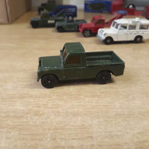 CORGI JUNIORS Land Rover, die cast, 70 mm, no box, used