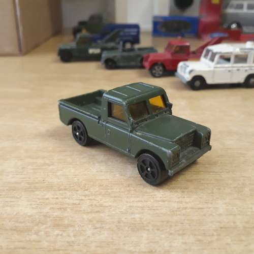 CORGI JUNIORS Land Rover, die cast, 70 mm, no box, used