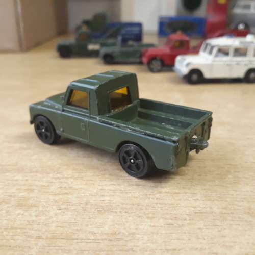CORGI JUNIORS Land Rover, die cast, 70 mm, no box, used