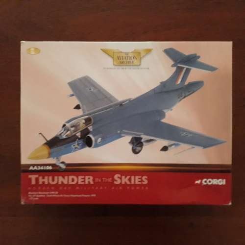 CORGI SAAF SOUTH AFRICAN AIR FORCE BLACKBURN BUCCANEER, DIE-CAST, 1/72, SECOND HAND