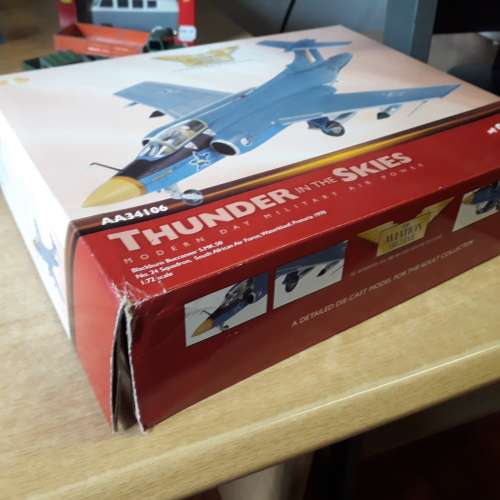 CORGI SAAF SOUTH AFRICAN AIR FORCE BLACKBURN BUCCANEER, DIE-CAST, 1/72, SECOND HAND