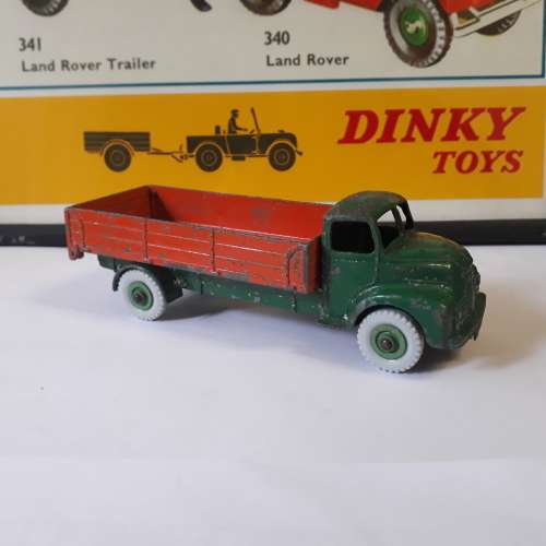 DINKY LEYLAND COMET 418, PLAYED, NO BOX PSE. SEE IMAGES AND DESCRIPTION