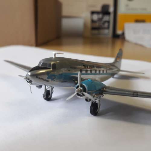 SOUTH AFRICAN AIRWAYS, DAKOTA ZS-BXF "KLAPPERKOP" 1948 , 1/200, DIE-CAST
